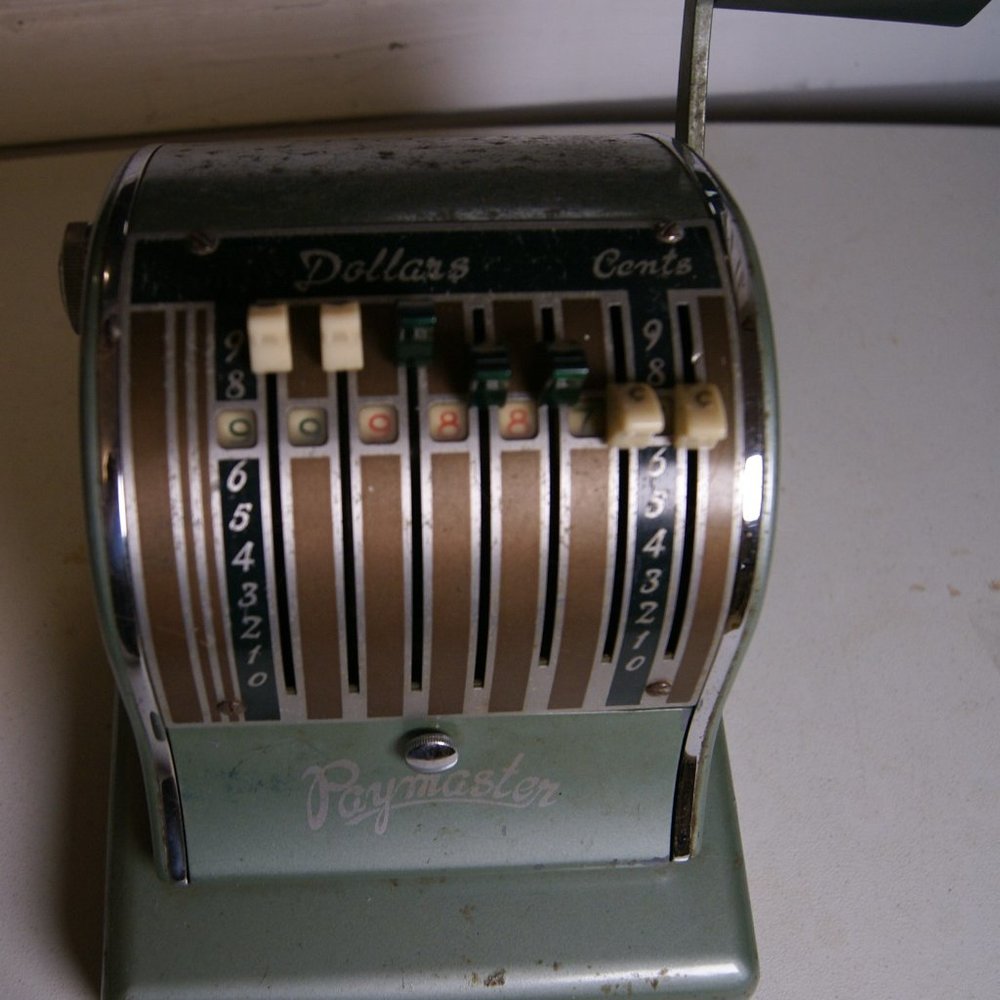 manual check printer - Picture 3 of 6